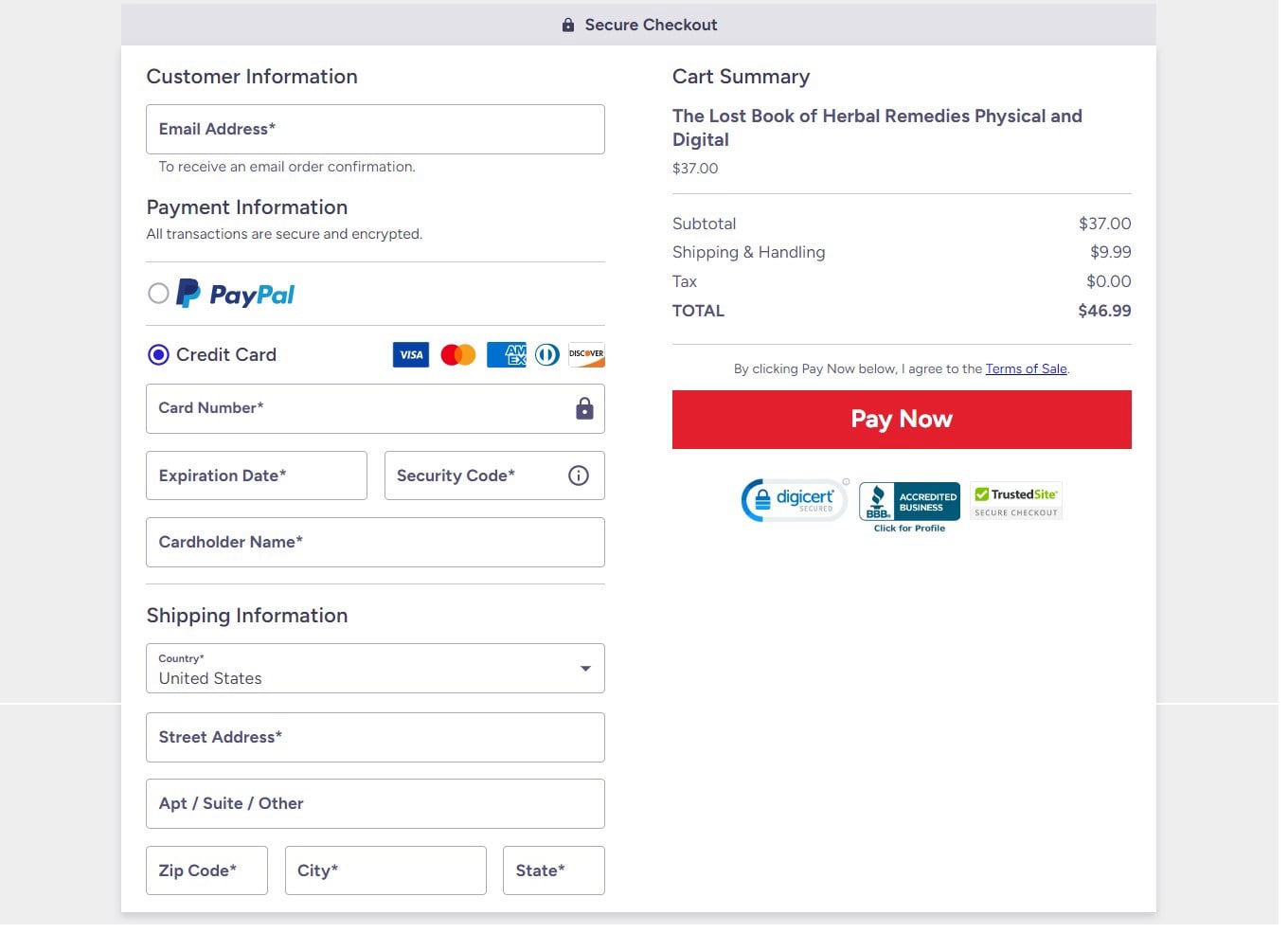 The Lost Book of Remedies order